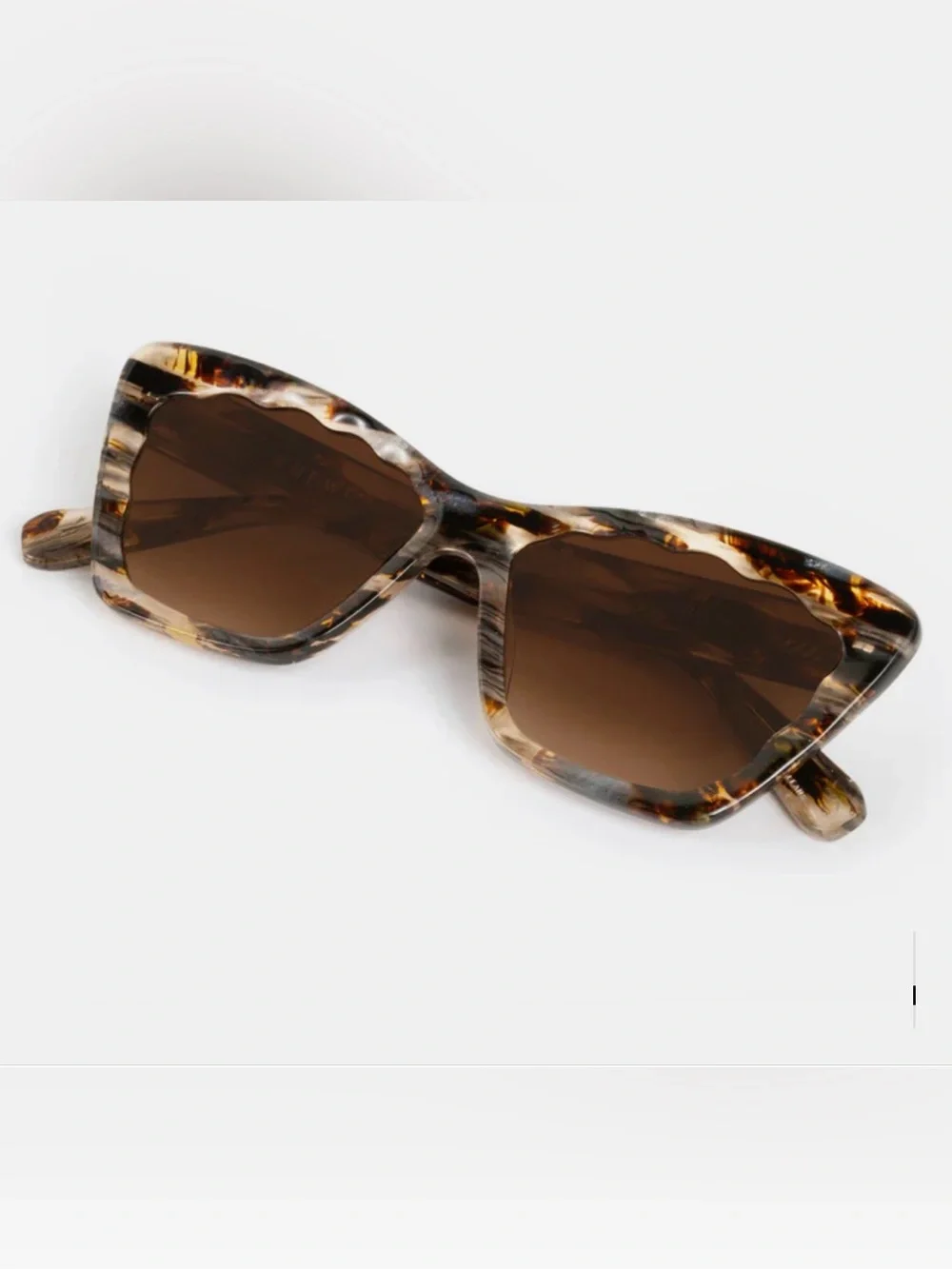 KREWE BRIGITTE Sunglasses Plume